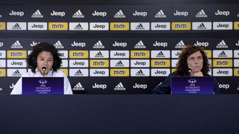 Press Conference | The eve of Juventus Women - Lyon