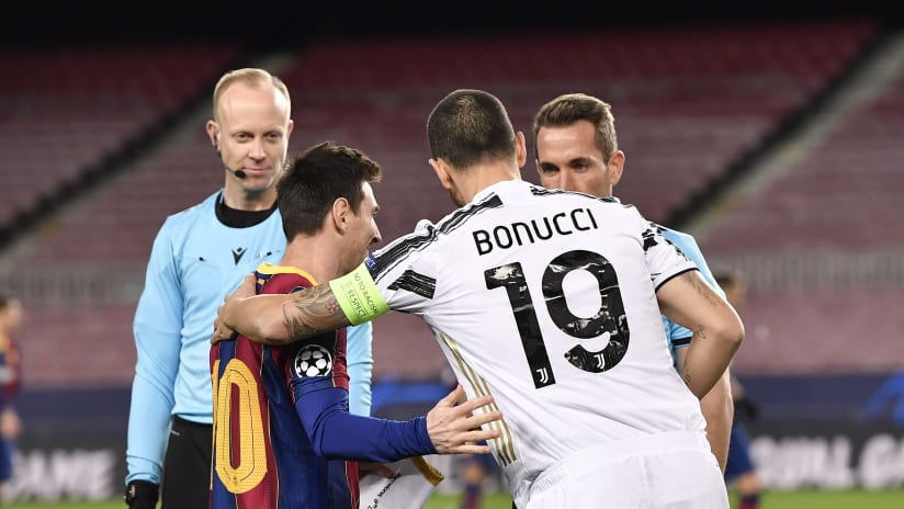Barcellona - Juventus | Bonucci: «Volevamo tutti questa Juve»