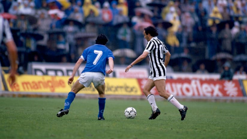 History | Michel Platini's last match