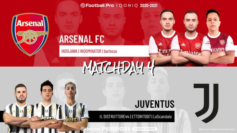 eSports | Giornata 4 | Arsenal - Juventus