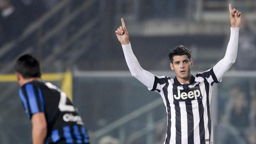Atalanta - Juventus | 2014: Morata's first goal for Juventus