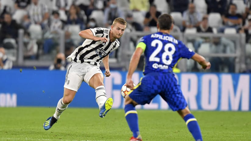 Juventus - Chelsea | de Ligt: "We had an excellent match"