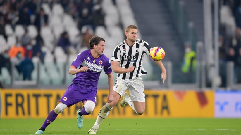 Juventus - Fiorentina | de Ligt: "Our mentality was decisive"
