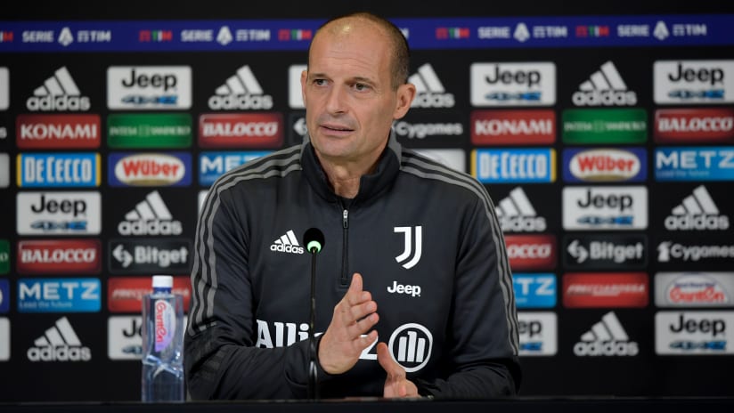 Coach Allegri previews Juventus - Genoa