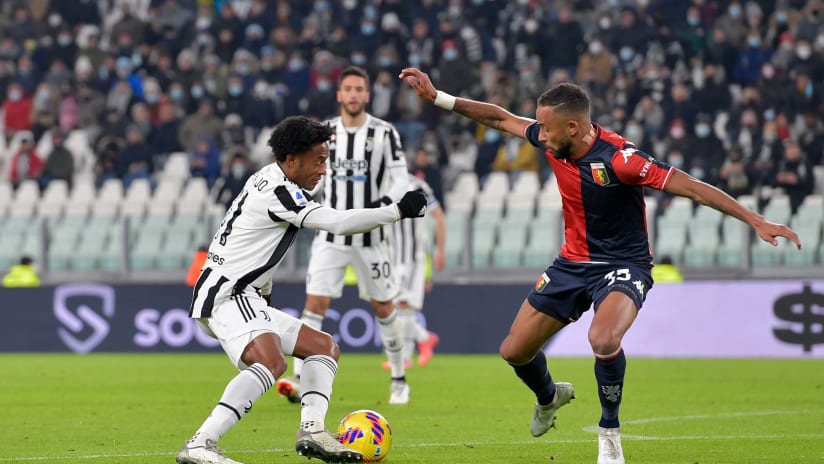 Juventus - Genoa | Cuadrado: «Contento per il gol»