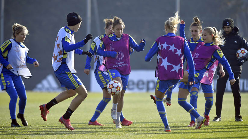 UWCL | Last training session before Juventus Women - Servette