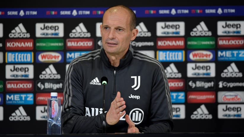 Coach Allegri previews Bologna - Juventus