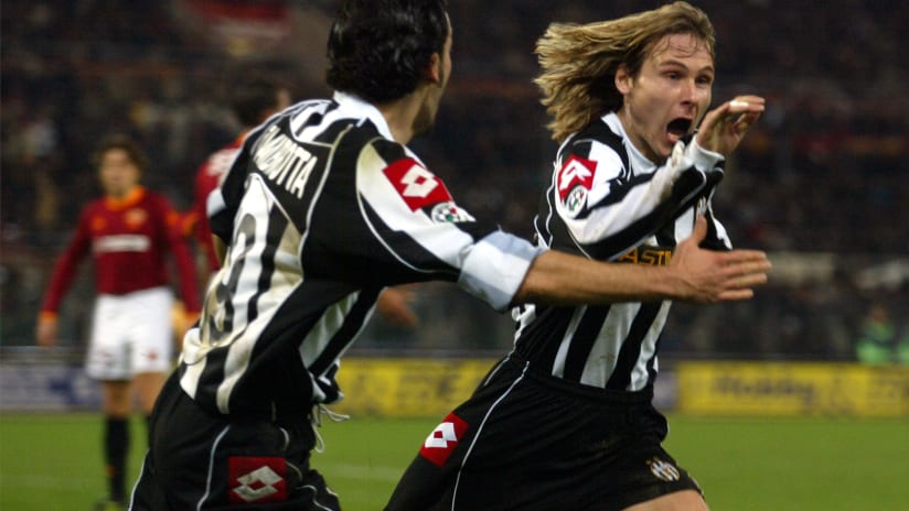 History | Pavel Nedved's big Goals | Roma - Juventus 