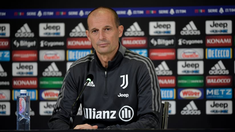 Coach Allegri previews Juventus - Napoli  