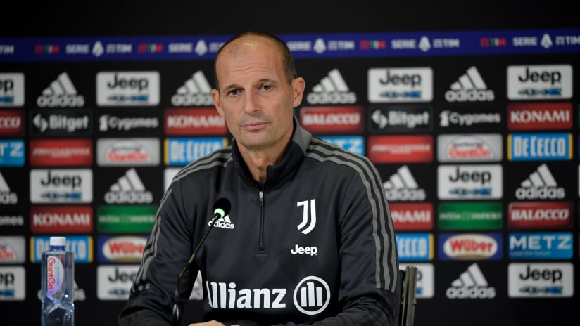 Coach Allegri previews Roma - Juventus 