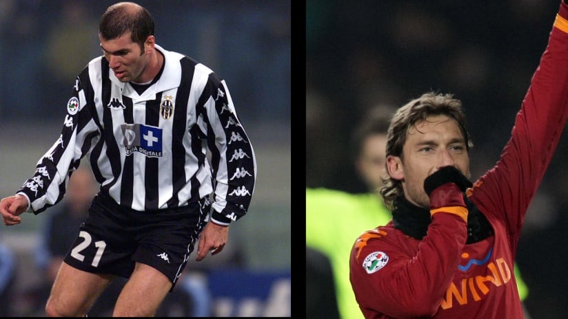Duels | Zidane vs Totti