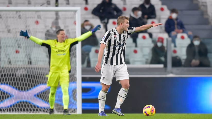 Juventus - Udinese | de Ligt: "We are growing"