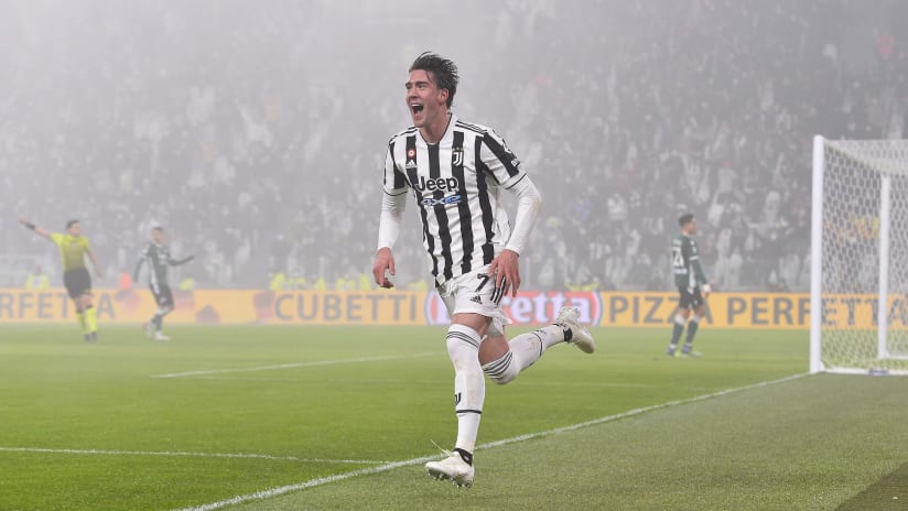 Juventus - Hellas Verona | Vlahovic's joy