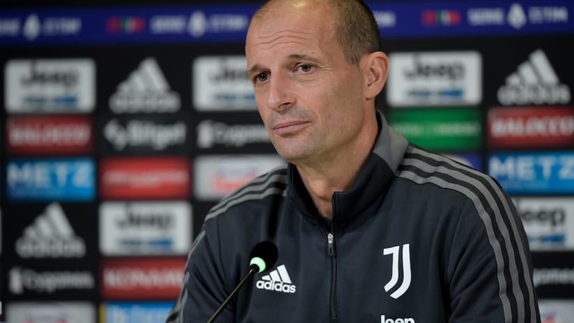 Coach Allegri previews Atalanta - Juventus