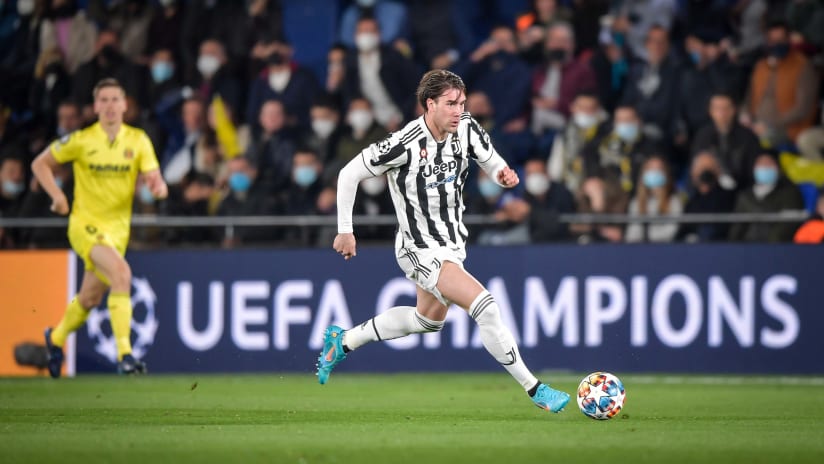 Villarreal - Juventus | Vlahovic: "A great emotion in my first UCL match"