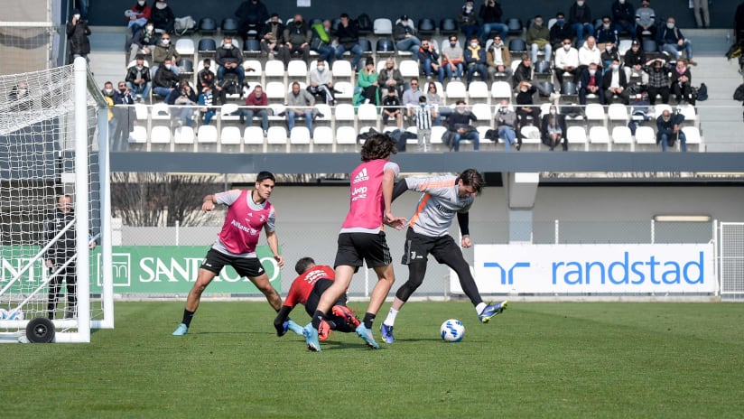 Juventus training session