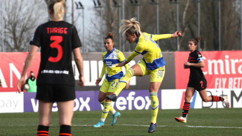 Women - Italian Cup - Semi-Finals First leg - Milan - Juventus