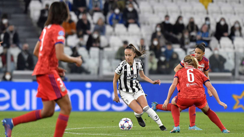 Juventus Women - Lione | La gioia di Julia Grosso