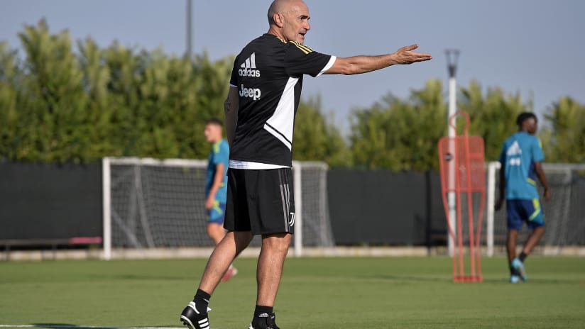 U19 | The first training session with Mister Montero
