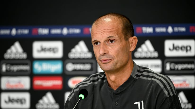 Coach Allegri previews Sampdoria - Juventus