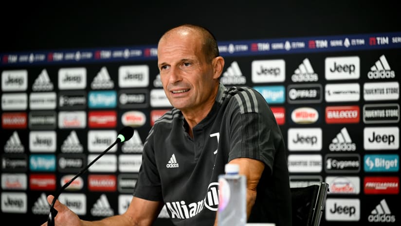 Coach Allegri previews Juventus - Salernitana