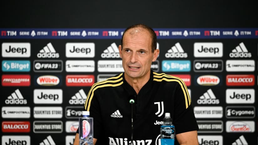 Coach Allegri previews Torino - Juventus
