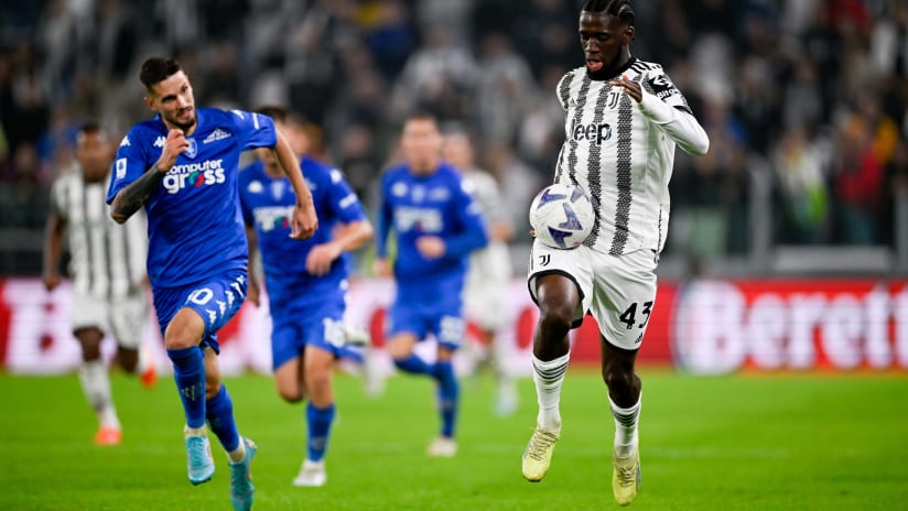Juventus - Empoli | Iling-Junior: "It was a special moment for me"
