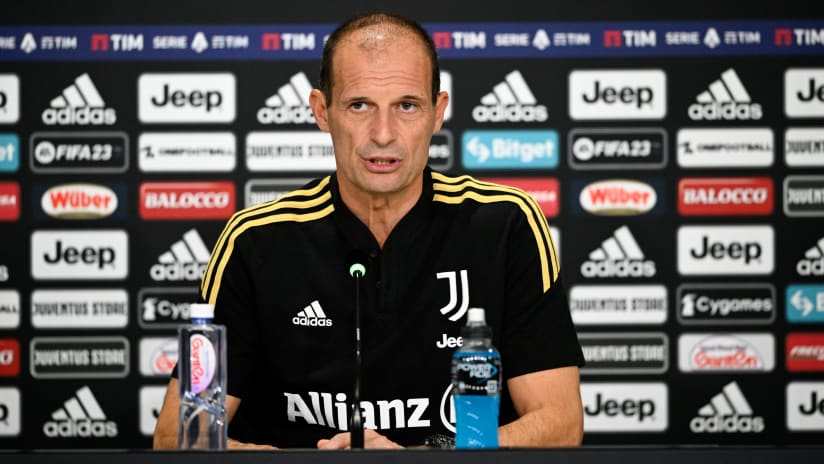 Coach Allegri previews Lecce - Juventus