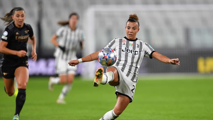 Juventus Women - Arsenal | Caruso: «C'è un po' di rammarico»