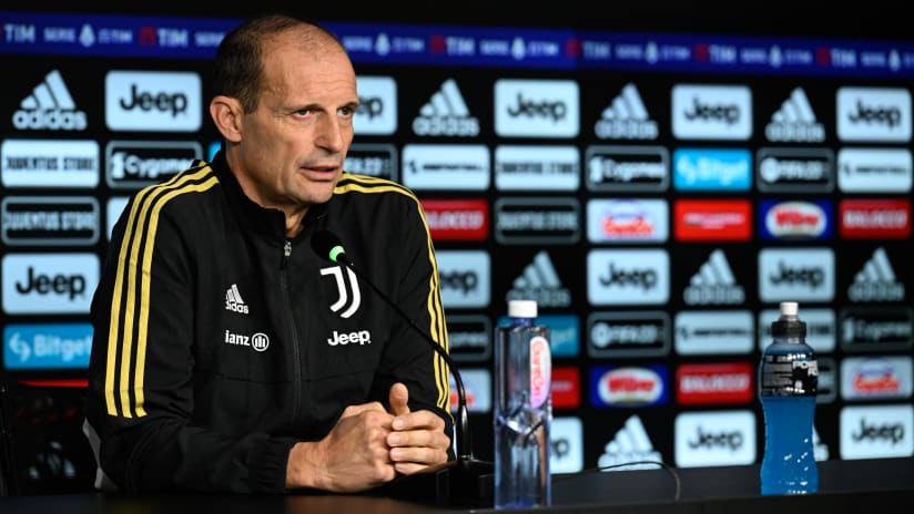 Coach Allegri previews Cremonese - Juventus