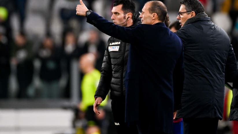 Juventus - Udinese | Allegri: «Sono contento dei ragazzi»