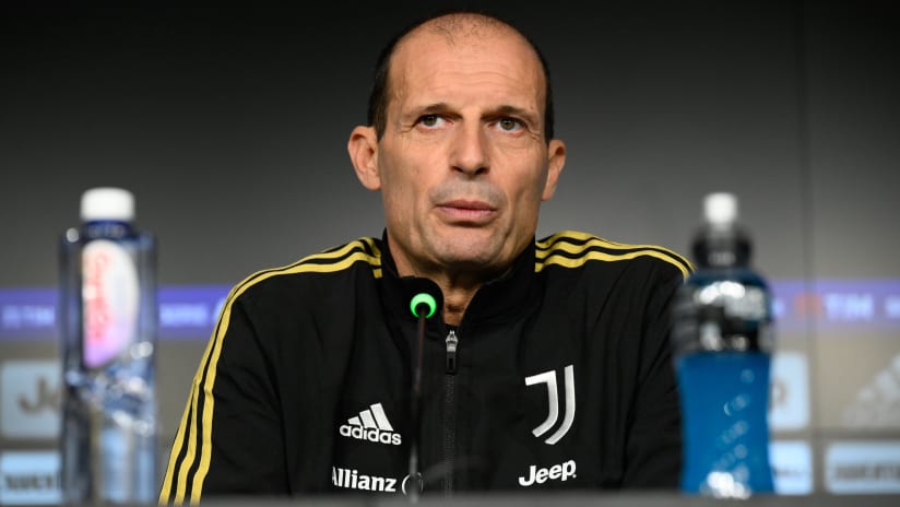 Coach Allegri previews Napoli - Juventus 
