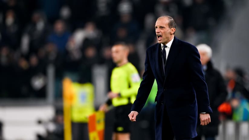 Juventus - Atalanta | Allegri: «Buona gara, non era facile»