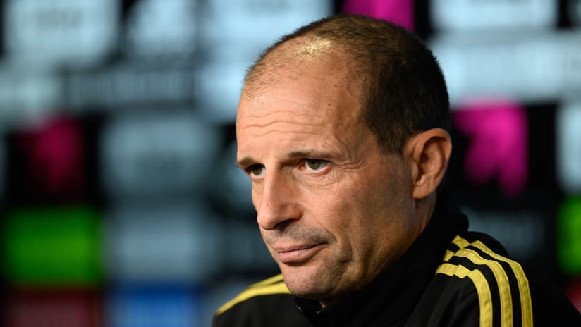 Mister Allegri presenta Spezia - Juventus