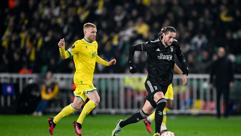 Nantes - Juventus | Rabiot: "We played well from start to finish"