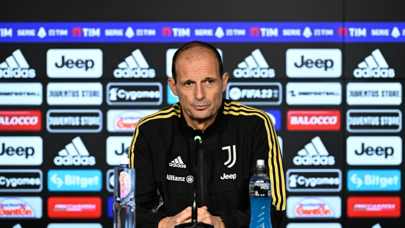 Coach Allegri previews Roma - Juventus