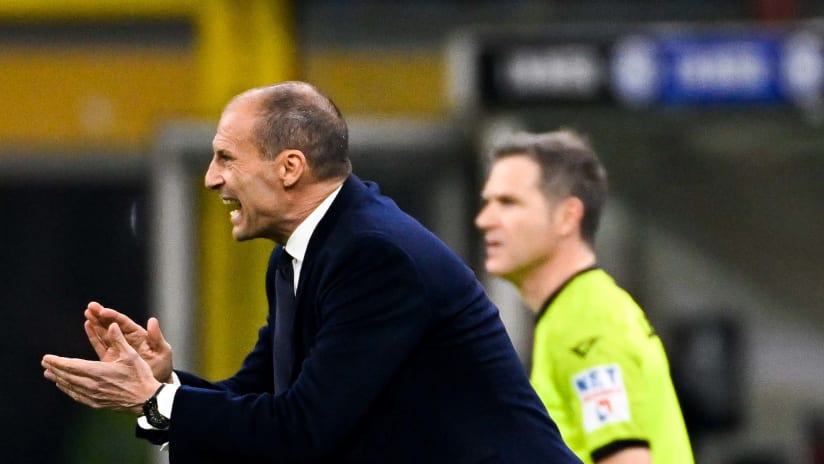 Inter - Juventus | Allegri: «Cuore e passione, che vittoria!»