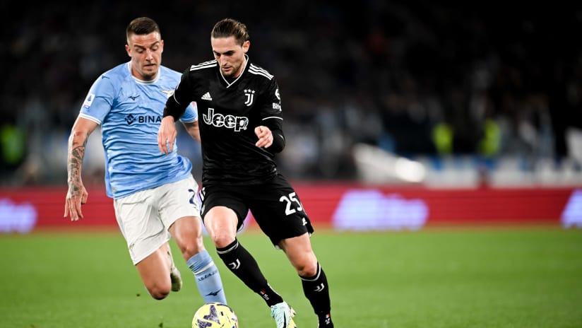 Lazio - Juventus | Rabiot: "Let's restart from the second half"