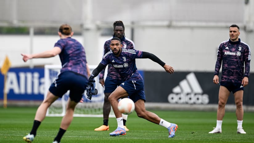 Bianconeri's workout on the eve of Juventus - Sporting CP