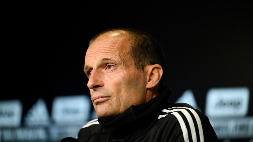 Coach Allegri previews Udinese - Juventus