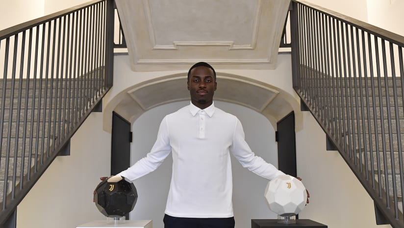 Timothy Weah's first day at Juventus