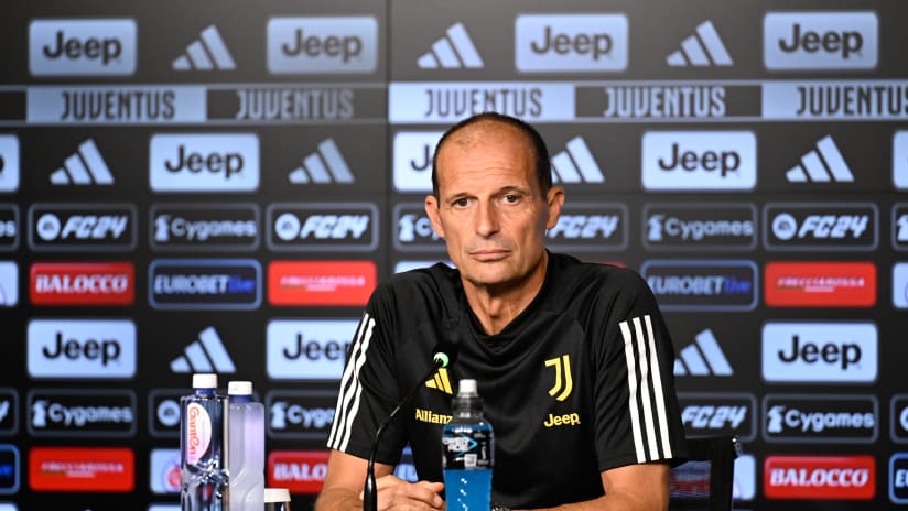 Mister Allegri presenta Empoli - Juventus