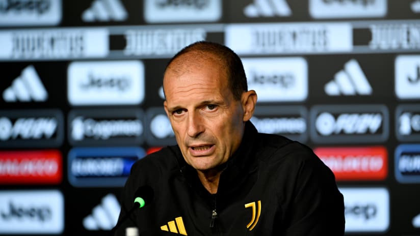 Coach Allegri previews Juventus - Lecce