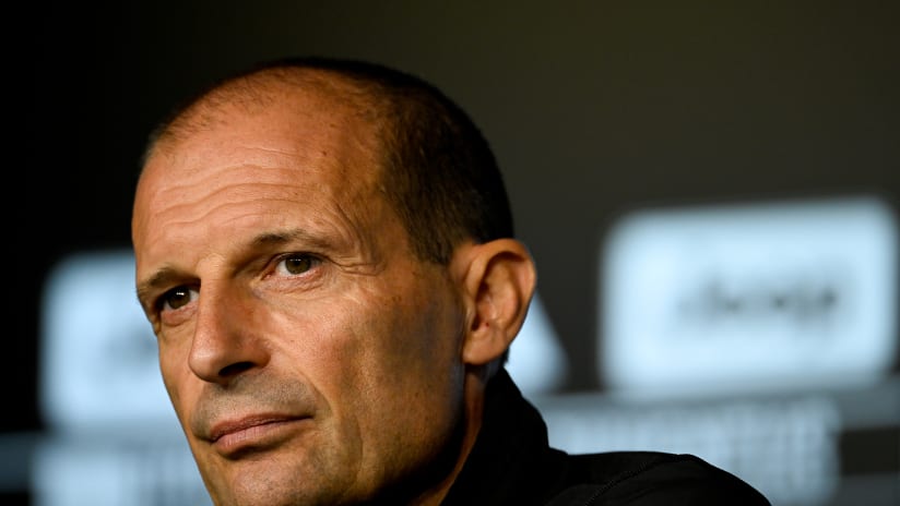 Mister Allegri presenta Milan - Juventus