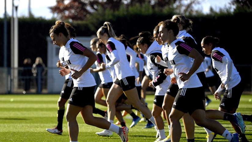 Women | Training session ahead of Napoli - Juventus