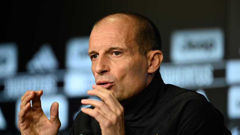 Mister Allegri presenta Monza - Juventus