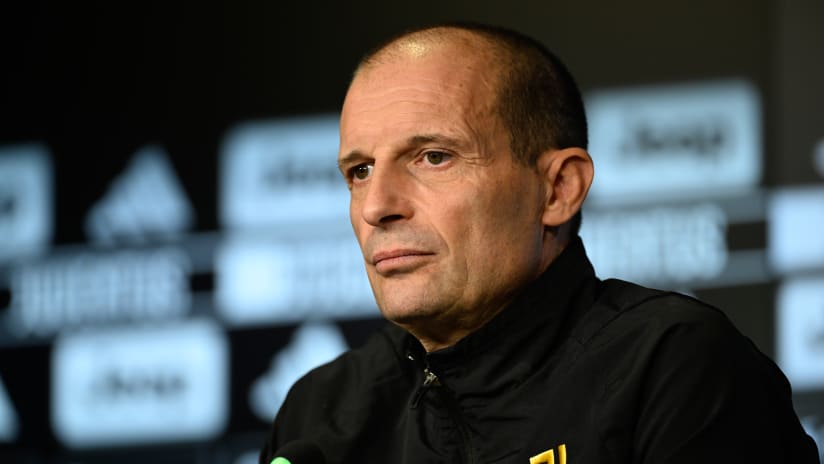 Coach Allegri previews Juventus - Napoli
