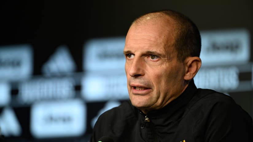 Coach Allegri previews Juventus-Empoli 