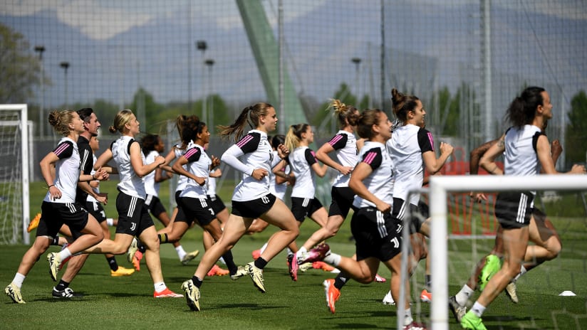 Women | Training towards Roma - Juventus