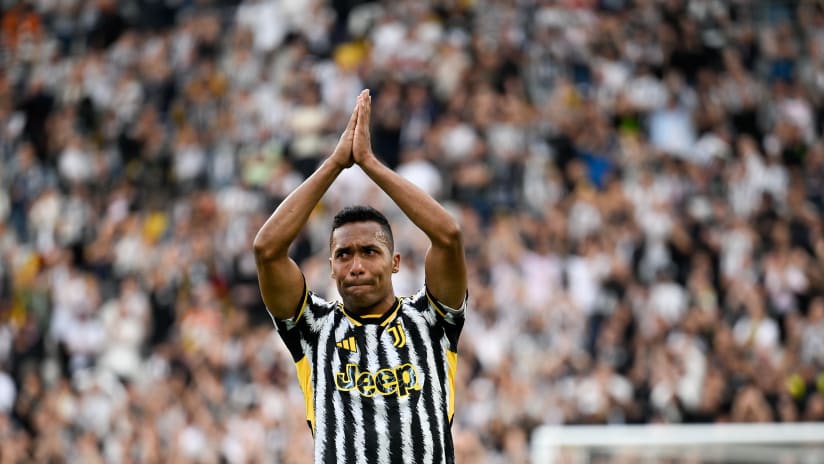L'addio emozionante di Alex Sandro